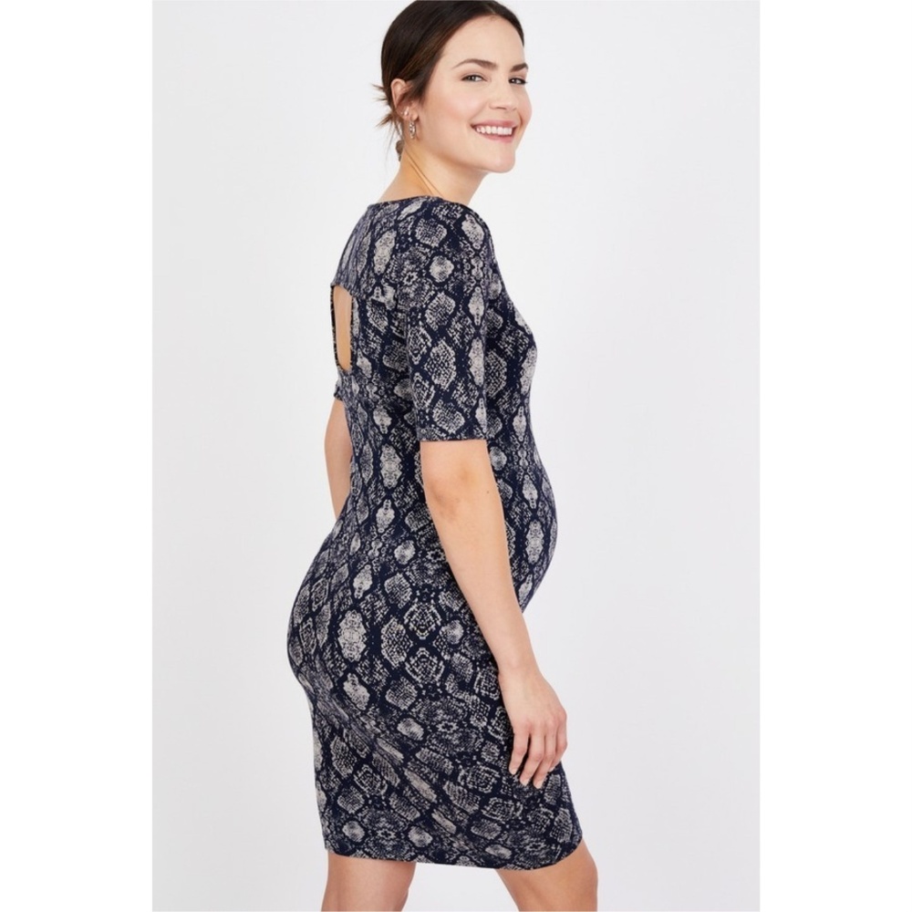 NEW Tart Open Back Snake "Jasmine" Maternity Dress